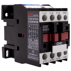 Контактор CNC CJX2-1810 7,5кВт 18А 110В 1NO (Б00029293)