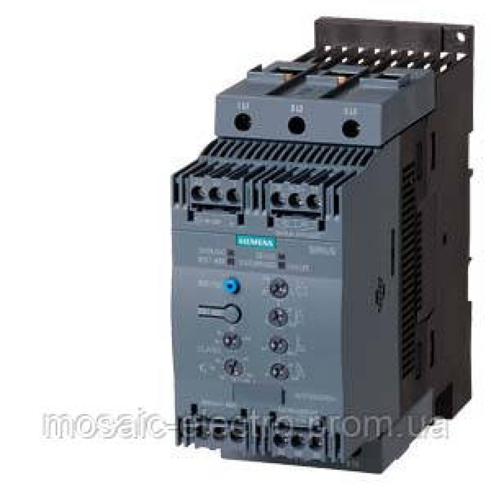 Плавний пуск SIEMENS 5.5 кВт, 12.5 А, 3RW4024-1BB14