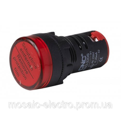 Светодиодная индикаторная лампа красная AD22-22DS LED