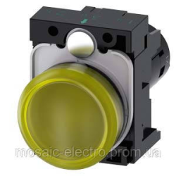 Индикатор желтый 230В АС 22MM 3SU1201-6AF30-1AA0
