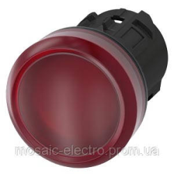 Индикатор красный без лампы 22MM 3SU1001-6AA20-0AA0