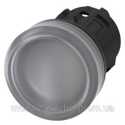 Индикатор прозрачный без лампы 22MM 3SU1001-6AA70-0AA0