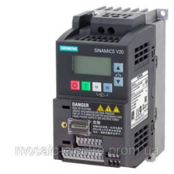 Перетворювач частоти 0.75 кВт 200-240В 1Ф 6SL3210-5BB17-5UV1
