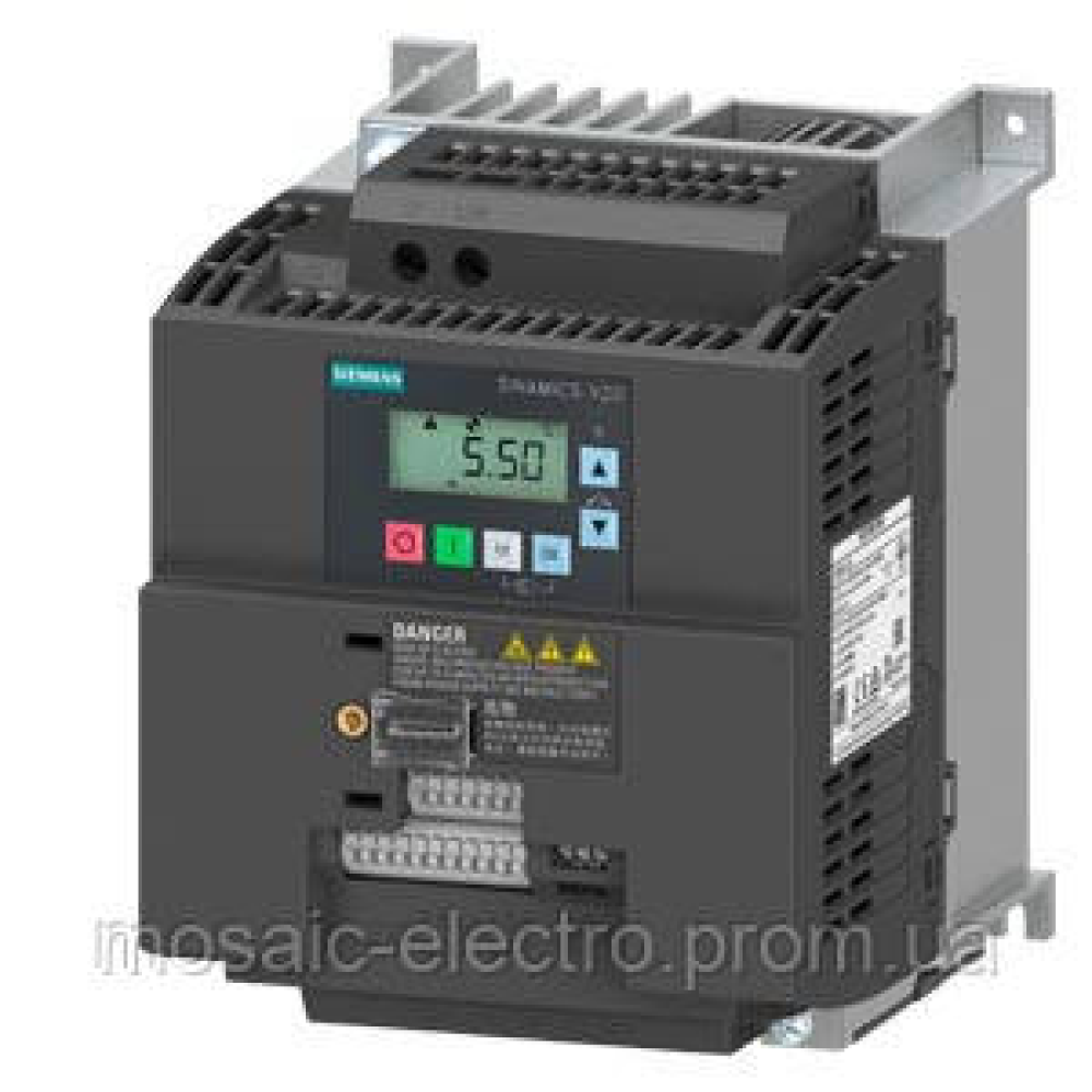 Перетворювач частоти 2,2 кВт 200-240В 1Ф 6SL3210-5BB22-2UV1